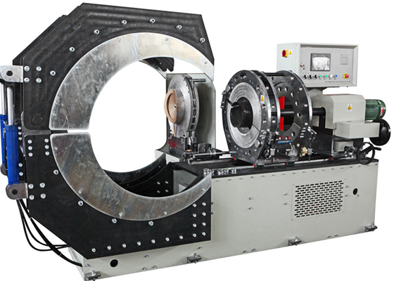Διευθετήσιμη γωνία 630mm πλαστική τέμνουσα μηχανή 3Kw σωλήνων