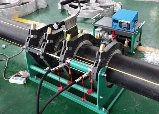 380v Hdpe χαμηλού θορύβου υδραυλική μηχανή συγκόλλησης τήξης άκρης σωλήνων