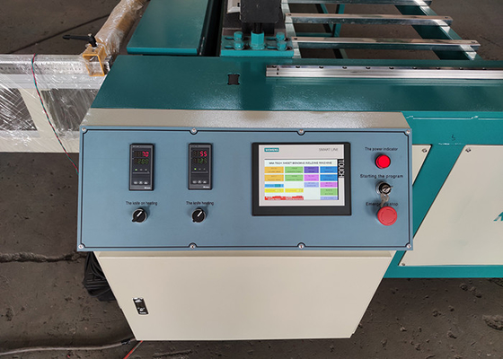 Cnc 3000mm Hdpe τήξη άκρης μηχανών συγκόλλησης φύλλων που κυλά 90 βαθμό