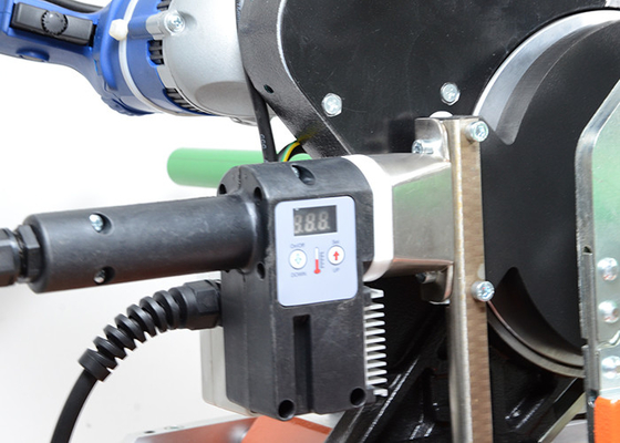 Hdpe τήξης άκρης 40160mm χειρωνακτική μηχανή συγκόλλησης σωλήνων 220v 60hz