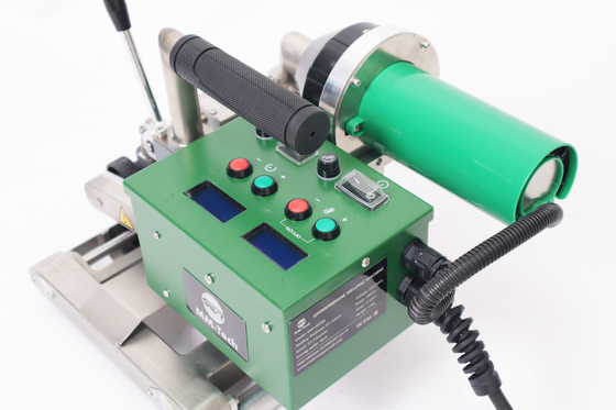 Hdpe 4.2m/Min 220v πλαστικός καυτός οξυγονοκολλητής σφηνών PVC για το σκάφος της γραμμής λιμνών