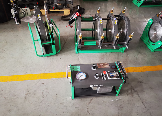 Να ενώσει Hdpe 90355mm τη μηχανή συγκόλλησης τήξης άκρης σωλήνων