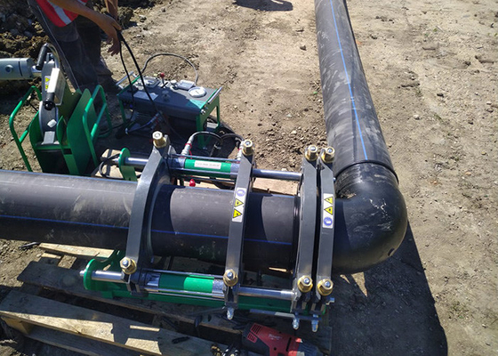 Να ενώσει Hdpe 90355mm τη μηχανή συγκόλλησης τήξης άκρης σωλήνων