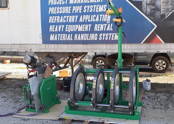 Hdpe 315mm σωλήνας που ενώνει την υδραυλική μηχανή συγκόλλησης τήξης άκρης χαμηλού θορύβου