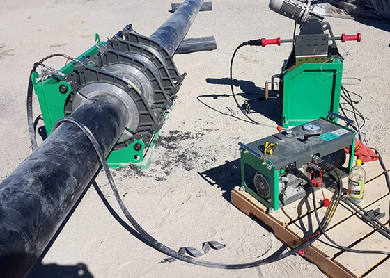 90 έως 315 Hdpe σωλήνων συγκόλλησης υδραυλικού χιλ. CE μηχανών