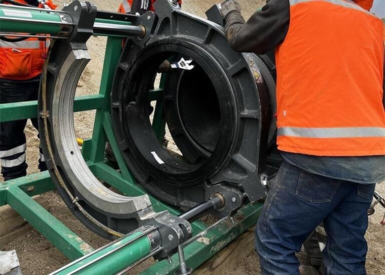 1200mm HDPE θερμό τήξης κοινού σωλήνα εξοπλισμός συγκόλλησης συγκόλλησης για την εξόρυξη