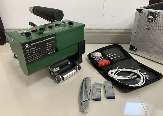 Swt-NSGM2 HDPE 0.2mm - 2.0mm καυτός οξυγονοκολλητής σφηνών με την ίδια πλευρά που συρράπτει τη μέθοδο