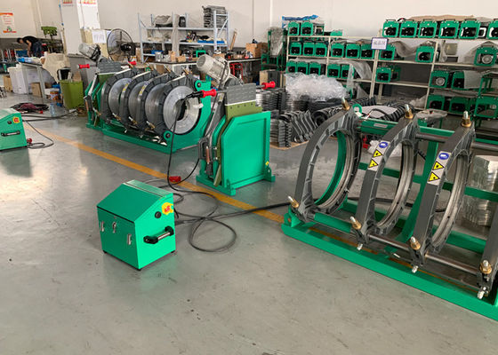 HDPE 50HZ 60HZ μηχανή συγκόλλησης τήξης άκρης σωλήνων εξουσιοδότηση 24 μηνών