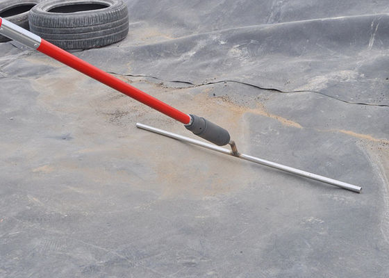 HDPE CE αφιερωμένη μηχανή δοκιμής διαρροής σκαφών της γραμμής φραγμάτων εργαλείων συγκόλλησης υλικά οδόστρωσης
